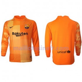 Maillot de Foot FC Barcelone Gardien Domicile 2021-22 Manches Longues